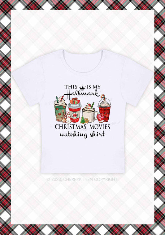 Christmas Movies Watching Shirt Baby Tee Cherrykitten
