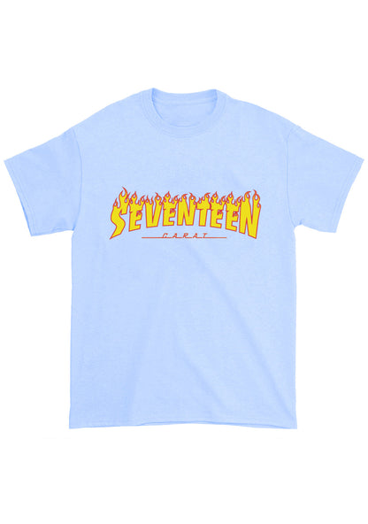 Svt Flame Svt Kpop Chunky Shirt