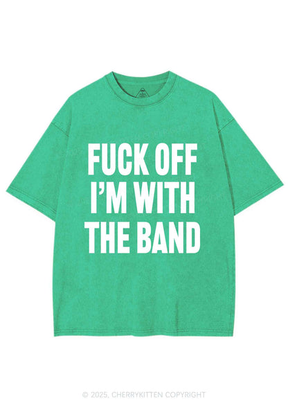 Im With The Band Y2K Shirts Washed Tee Cherrykitten