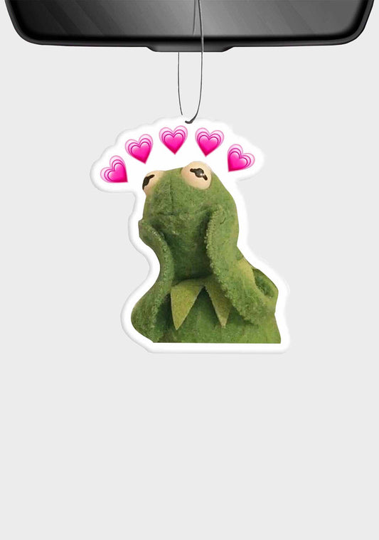 Pink Hearts Frog 1Pc Y2K Car Air Freshener Cherrykitten