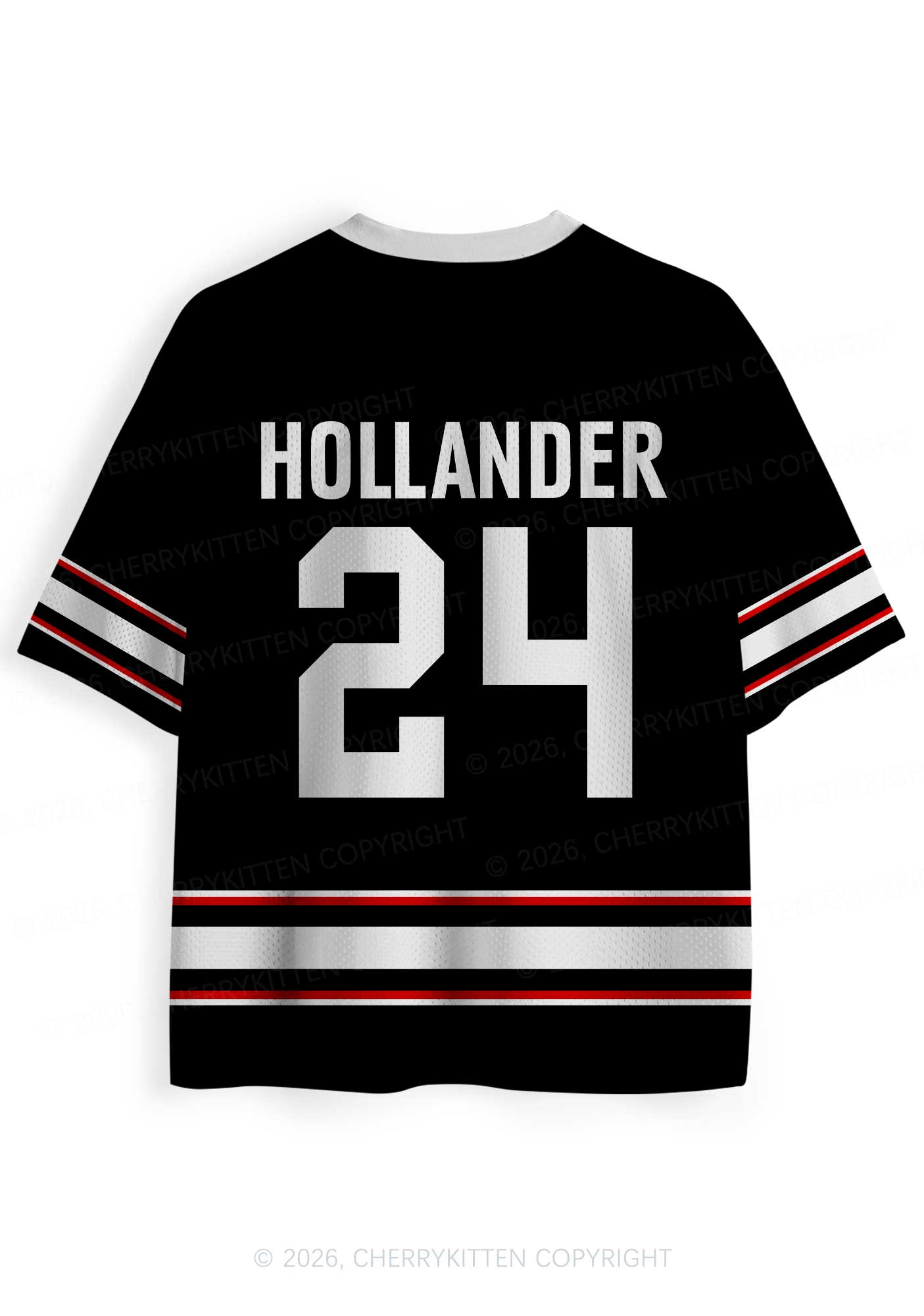 Blue Gaze HR Y2K Sport Jersey Shirts Cherrykitten