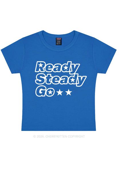 Ready Steady Go Y2K Baby Tee Cherrykitten