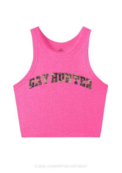 Gay Hunter Pride Y2K Crop Tank Top Cherrykitten
