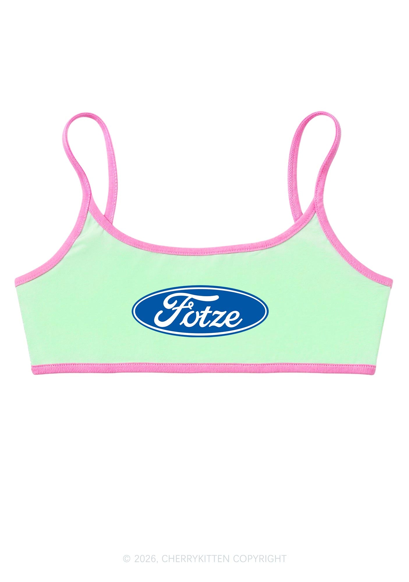 Fotze Y2K Super Crop Cami Cherrykitten