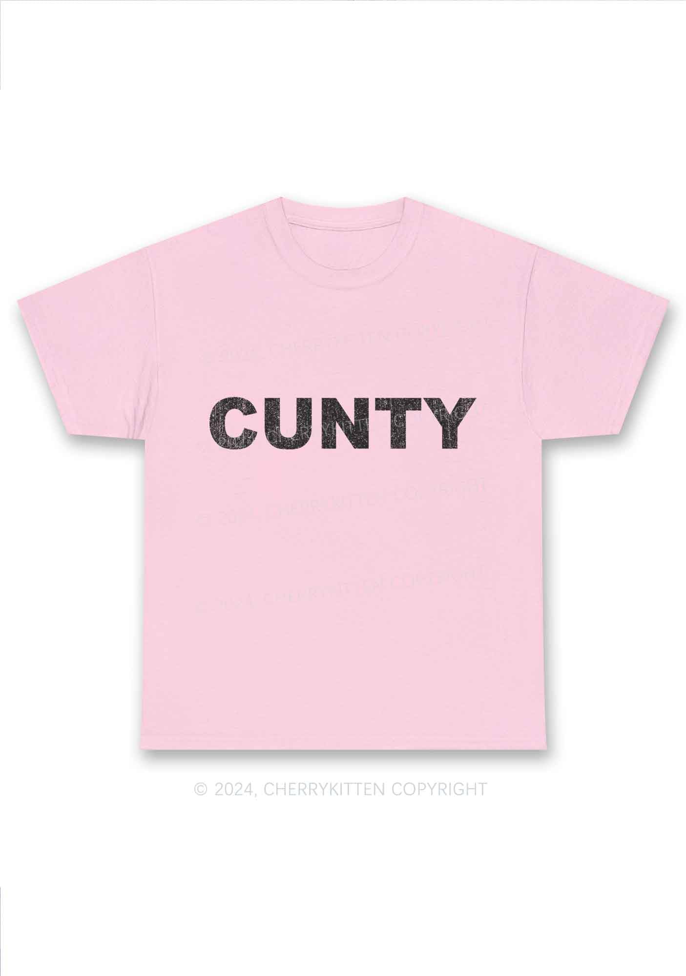 Cunty Y2K Chunky Shirt Cherrykitten