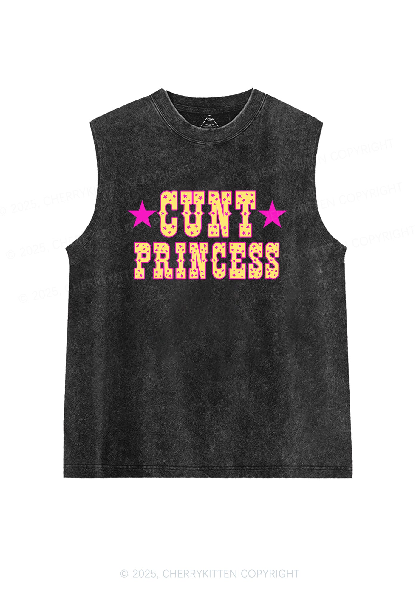 Cxxt Princess Y2K Washed Muscle Tank Cherrykitten