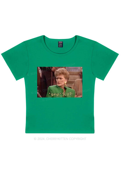 Gasp Slxt Y2K Baby Tee Cherrykitten