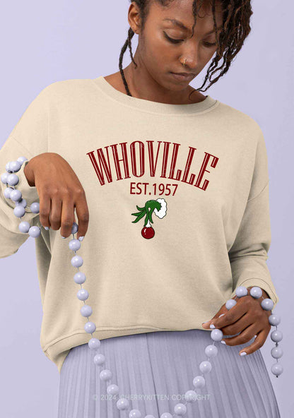Christmas Whoville Y2K Sweatshirt Cherrykitten