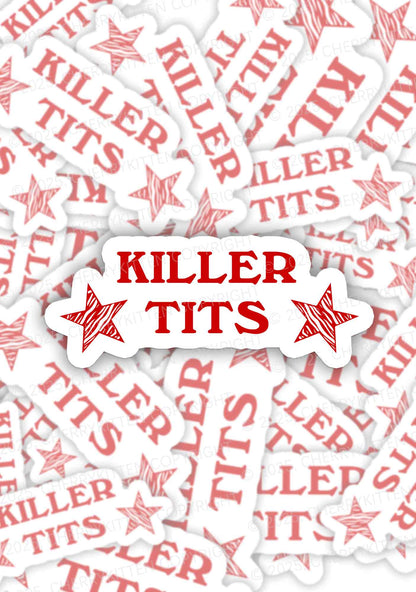 Killer Txts 1Pc Y2K Sticker Cherrykitten