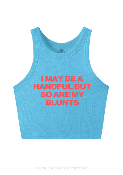 Handful Blunts Y2K Crop Tank Top Cherrykitten