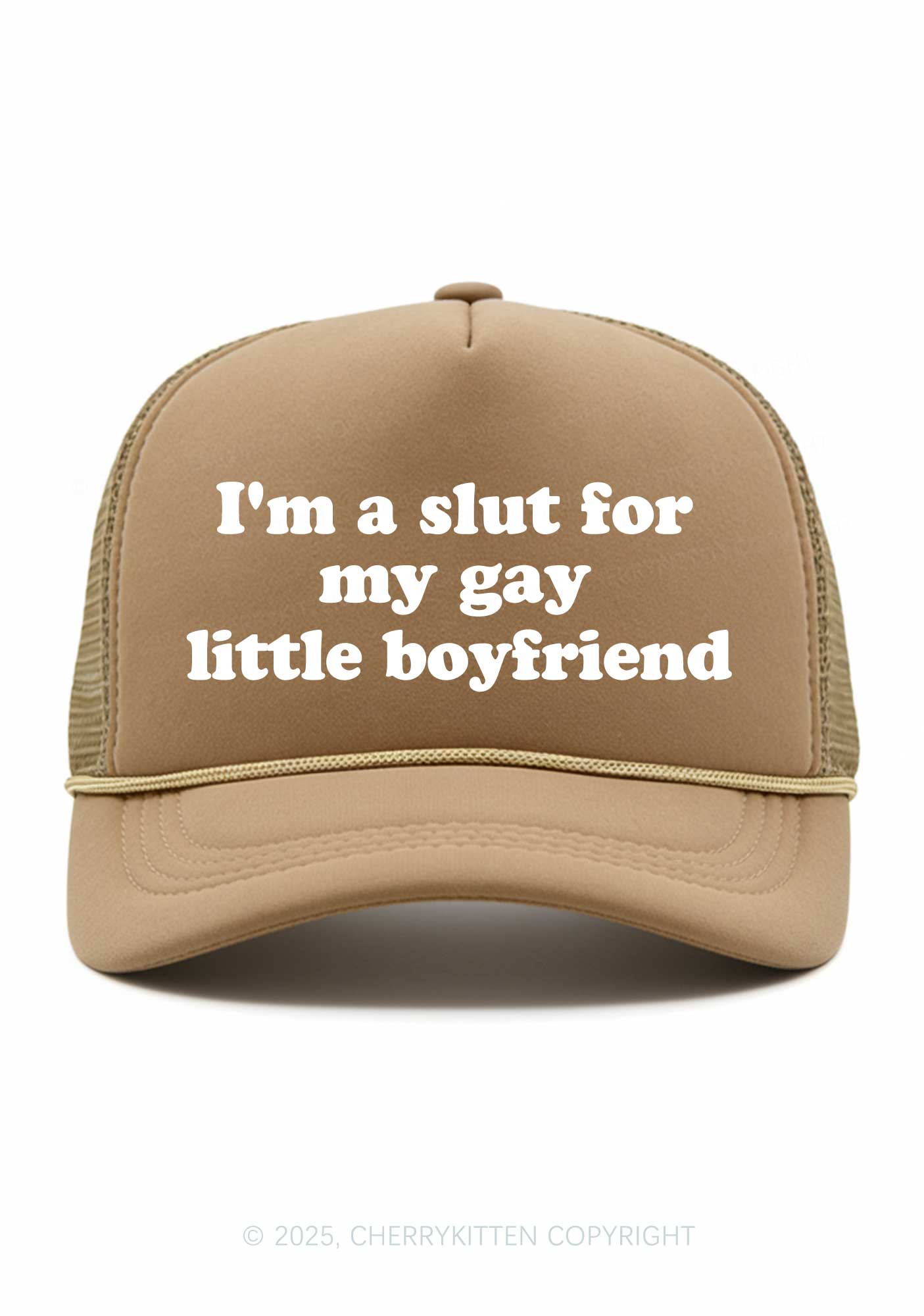 Slxt For My Gay BF Valentine's Day Y2K Trucker Hat Cherrykitten