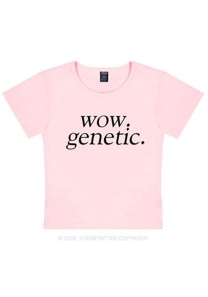 Wow Genetic HR Y2K Baby Tee Cherrykitten
