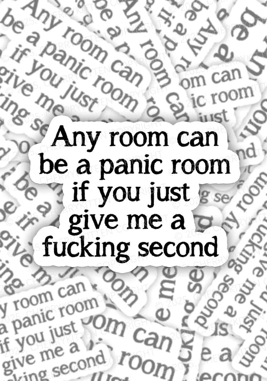 Any Room Can Be Panic 1Pc Y2K Sticker Cherrykitten