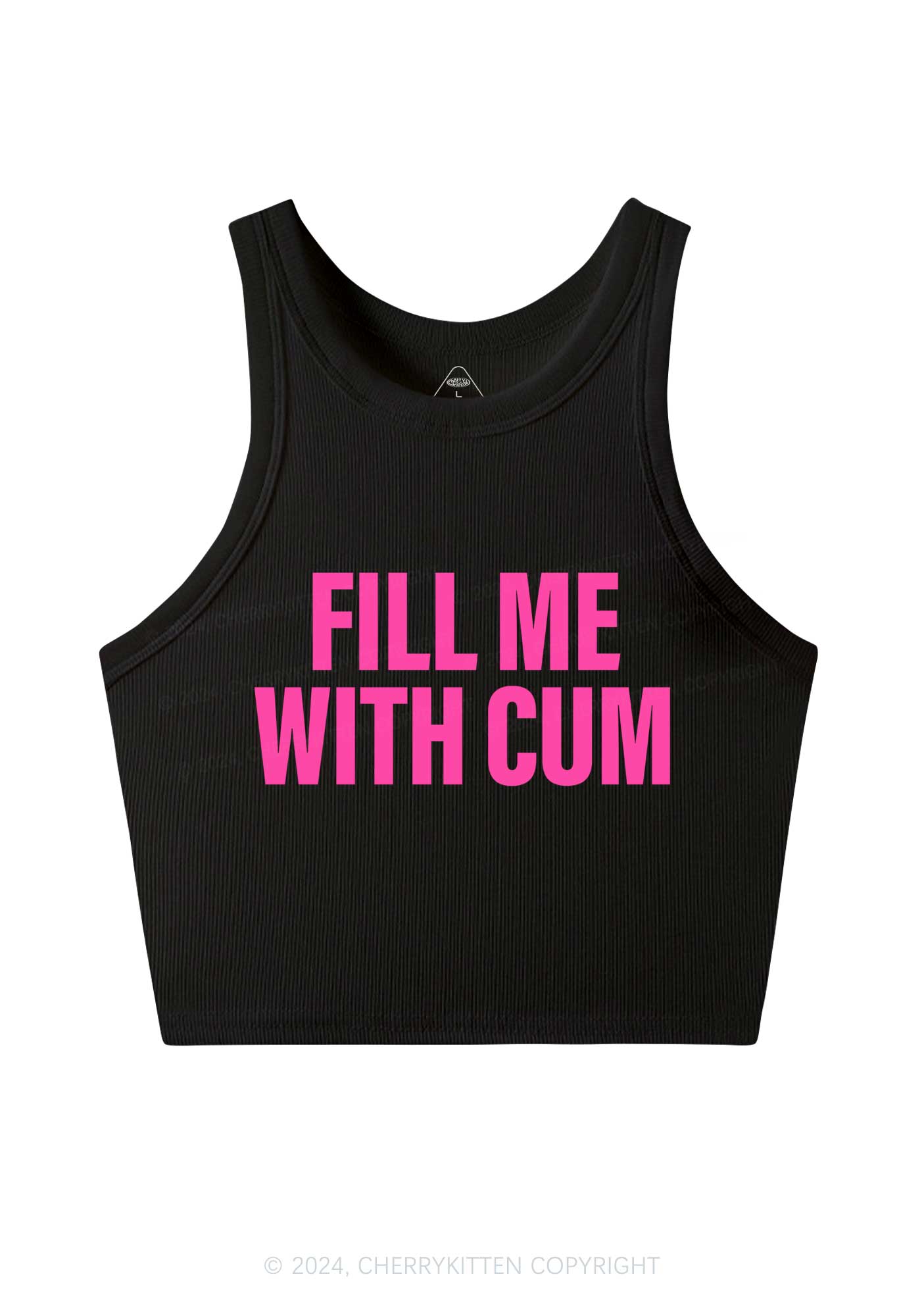 Fill Me With Cxm Y2K Crop Tank Top Cherrykitten