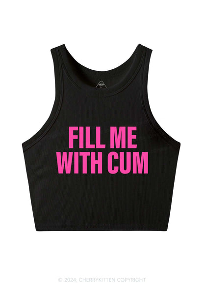 Fill Me With Cxm Y2K Crop Tank Top Cherrykitten
