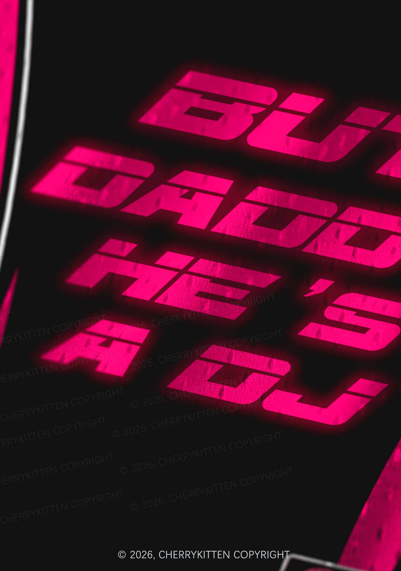 But Daddy He Is A DJ Y2K Sport Jersey Tank Cherrykitten