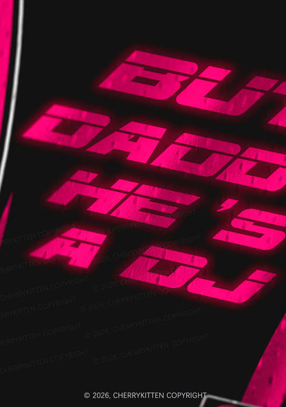 But Daddy He Is A DJ Y2K Sport Jersey Tank Cherrykitten