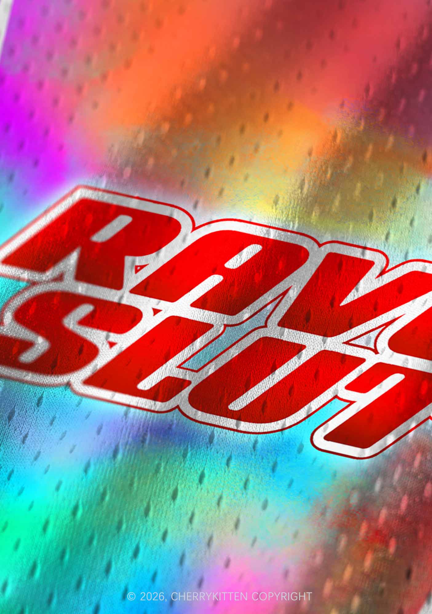 Rave Slxt Tie Dye Y2K Sport Jersey Tank Cherrykitten