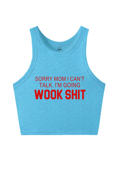 Im Doing Wook Shxt Y2K Crop Tank Top Cherrykitten