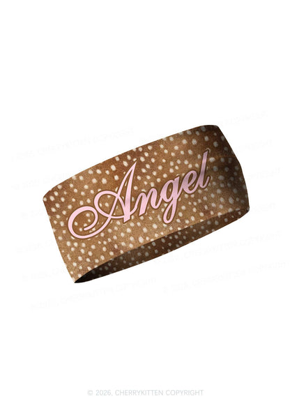 Angel Deer Spots Y2K Print Headband Cherrykitten