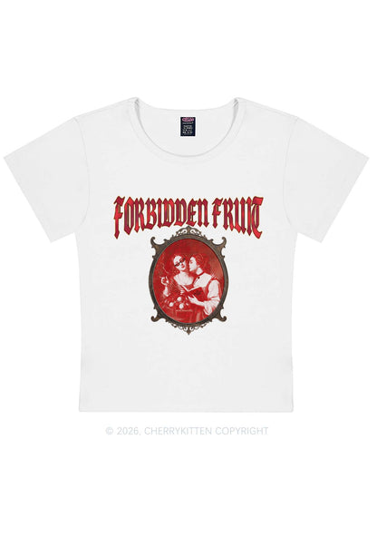 Forbidden Fruit Pride Y2K Baby Tee Cherrykitten