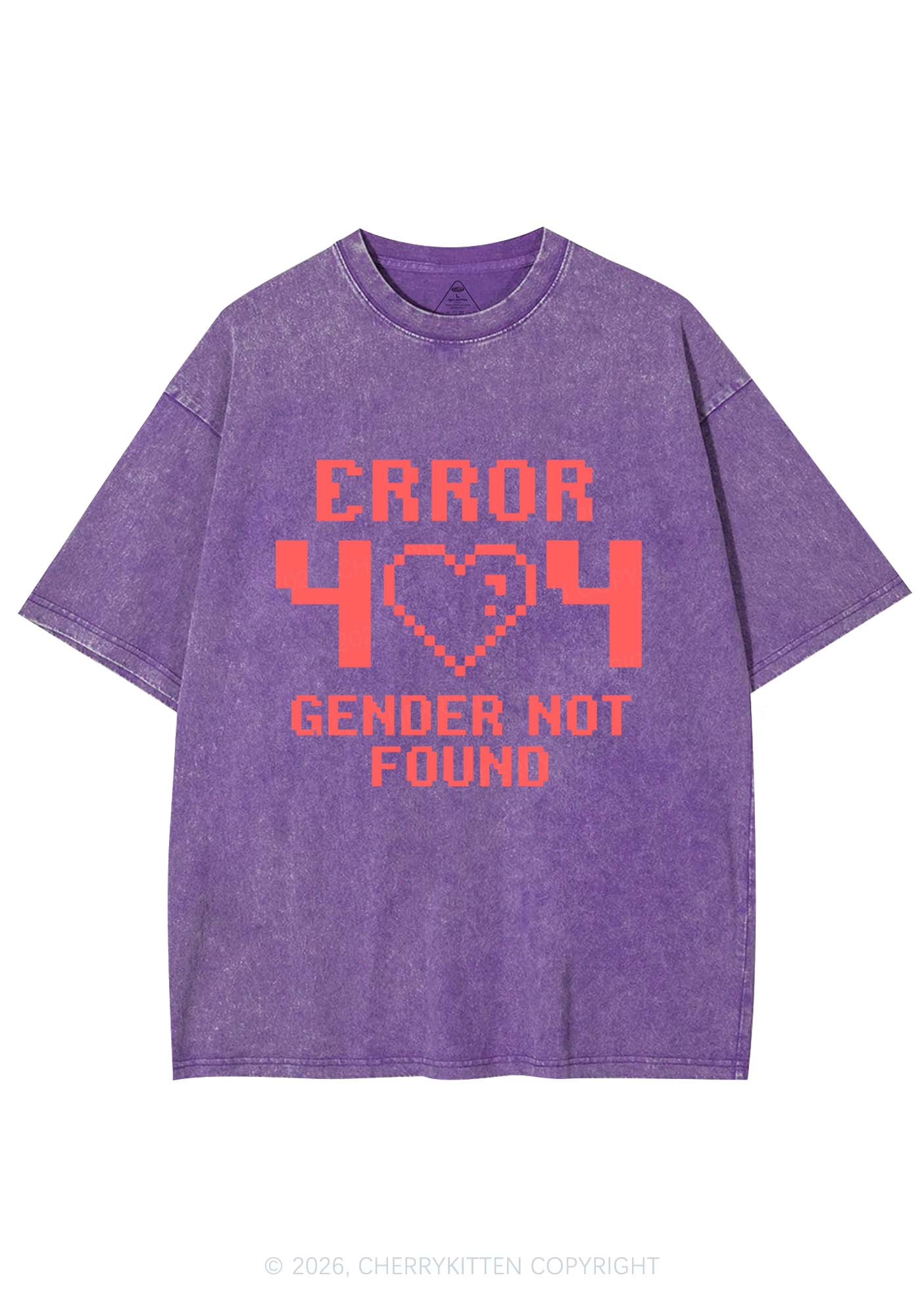 Gender Not Found Pride Y2K Shirts Washed Tee Cherrykitten