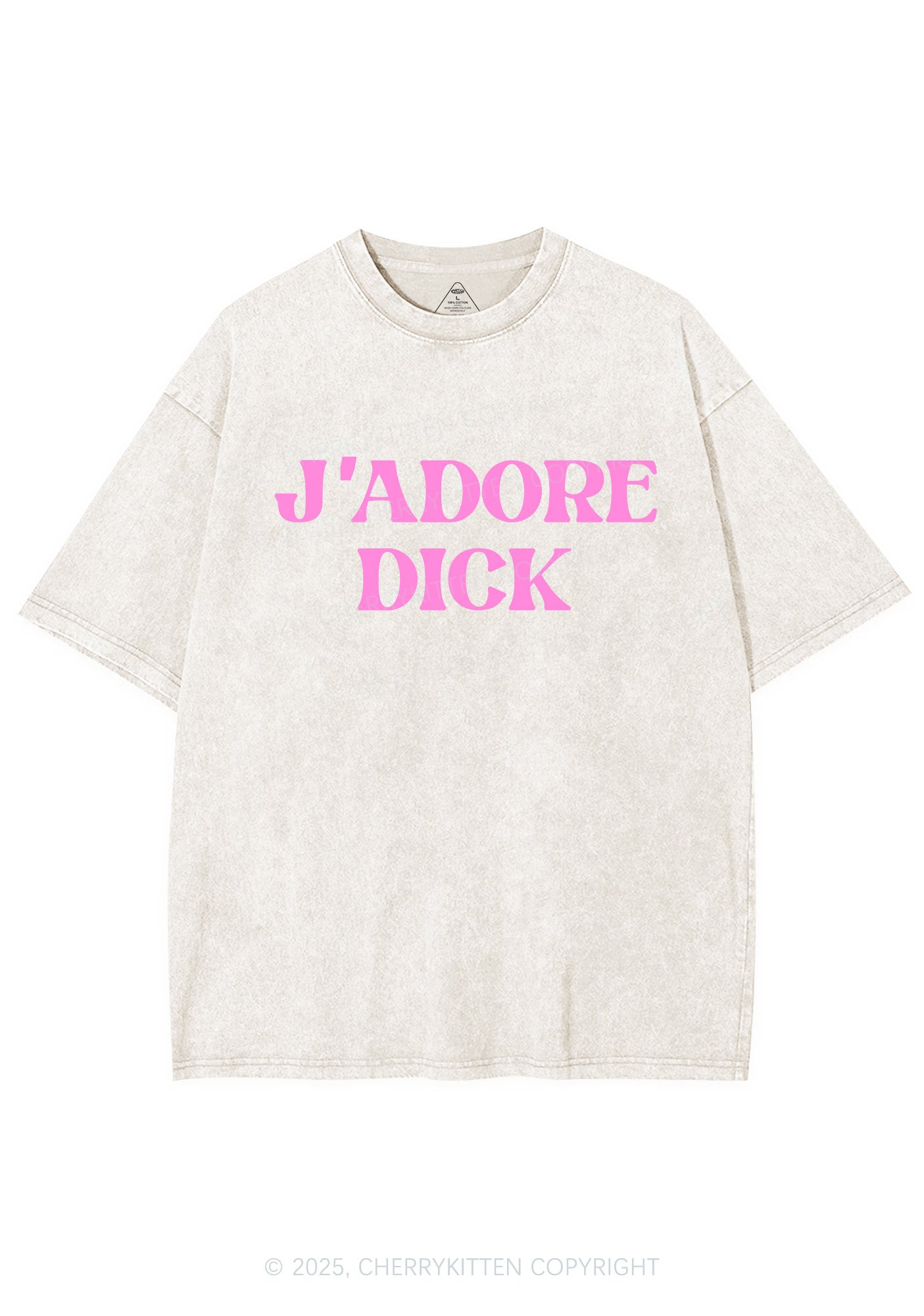 Jadore Dxxk Y2K Shirts Washed Tee Cherrykitten