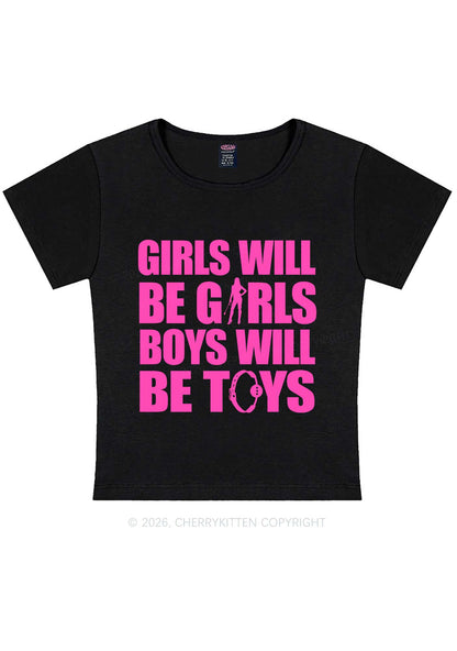 Girls Toys Y2K Baby Tee Cherrykitten