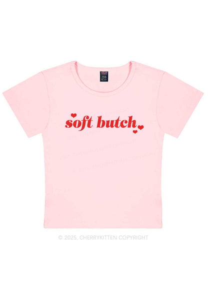 Soft Butch Y2K Baby Tee Cherrykitten