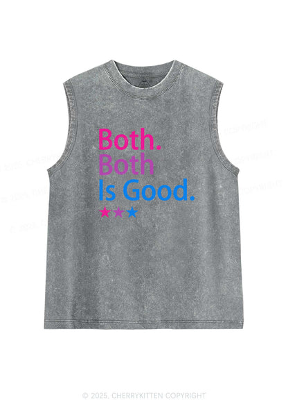 Both Is Good Pride Y2K Washed Muscle Tank Cherrykitten