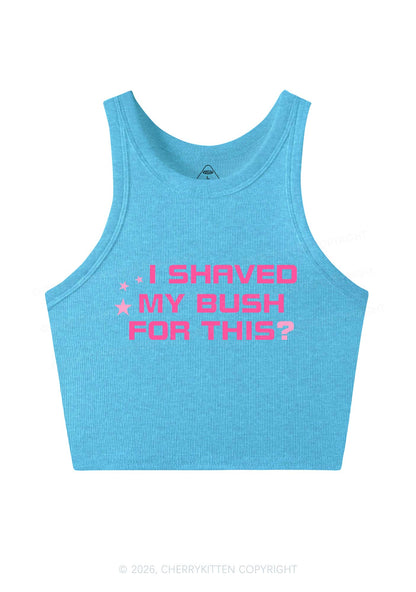 Shaved My Bush For This Y2K Crop Tank Top Cherrykitten