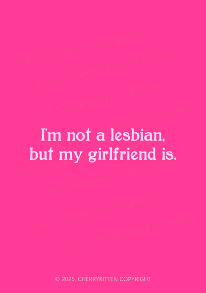 My Girlfriend Is Lesbian Pride 1Pc Y2K Pin Badge Cherrykitten