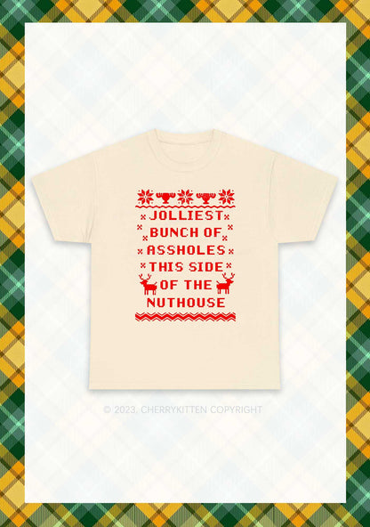 Jolliest Christmas Chunky Shirt Cherrykitten