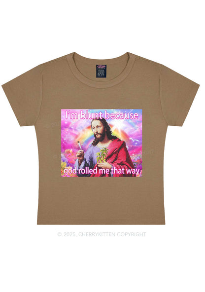 Im Blunt Y2K Baby Tee Cherrykitten