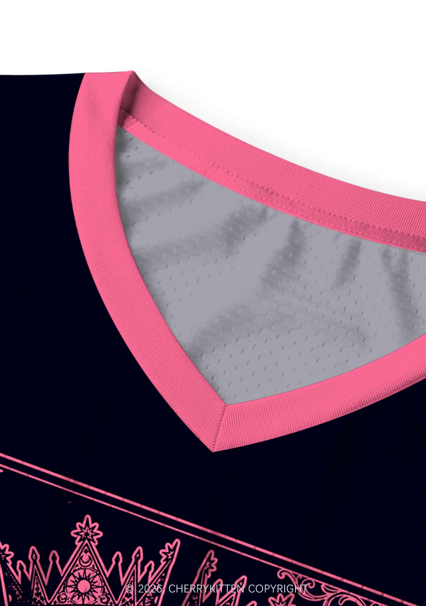 Pink Black Gay King Pride Y2K Sport Jersey Tank Cherrykitten