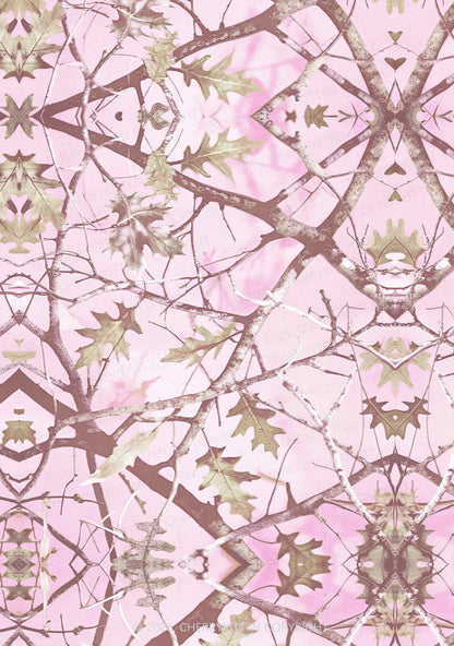 Dreamy Pink Tree Y2K Print Bikini Set Cherrykitten