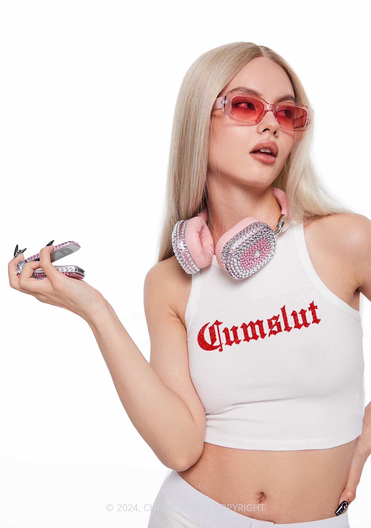Cxmslxt Y2K Crop Tank Top Cherrykitten
