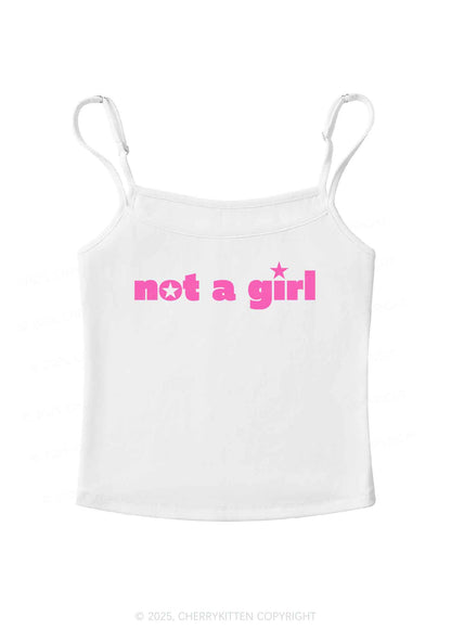Not A Girl Y2K Spaghetti Strap Cami Cherrykitten