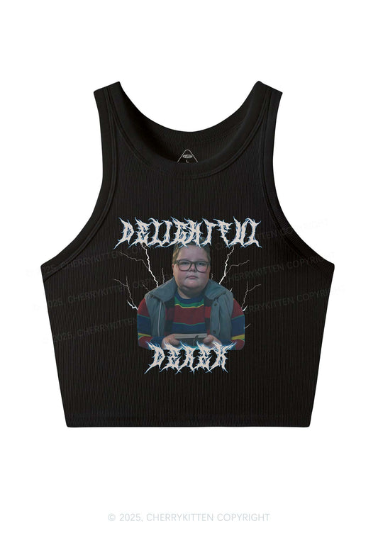 Delightful Boy Y2K Crop Tank Top Cherrykitten