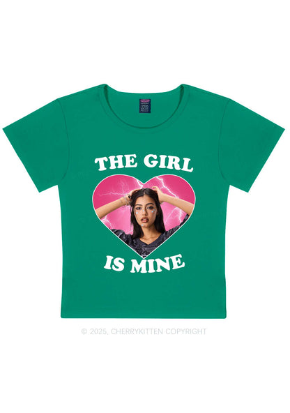 Custom The Boy Is Mine Y2K Baby Tee Cherrykitten