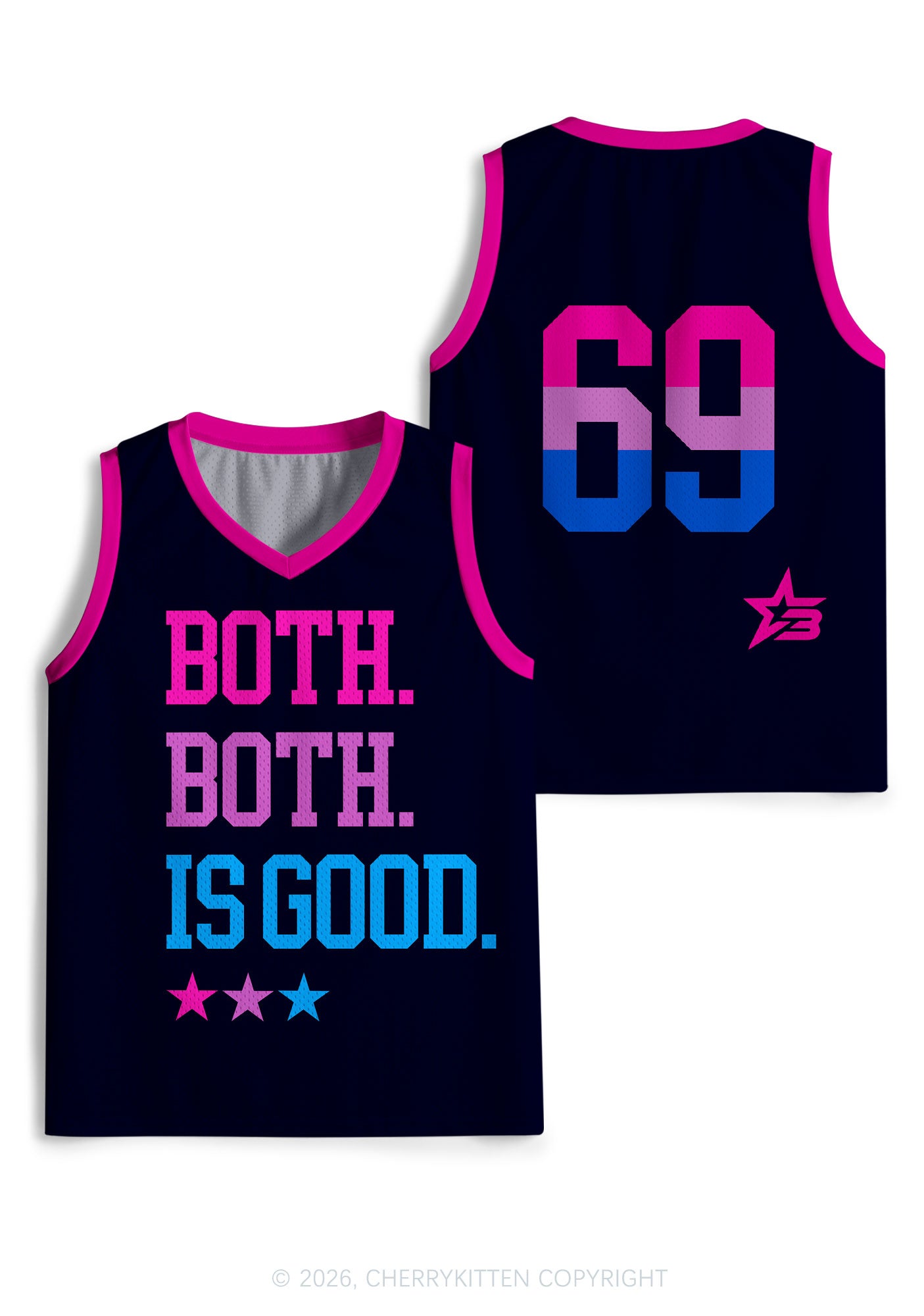 Both Is Good Pride Y2K Sport Jersey Tank Cherrykitten