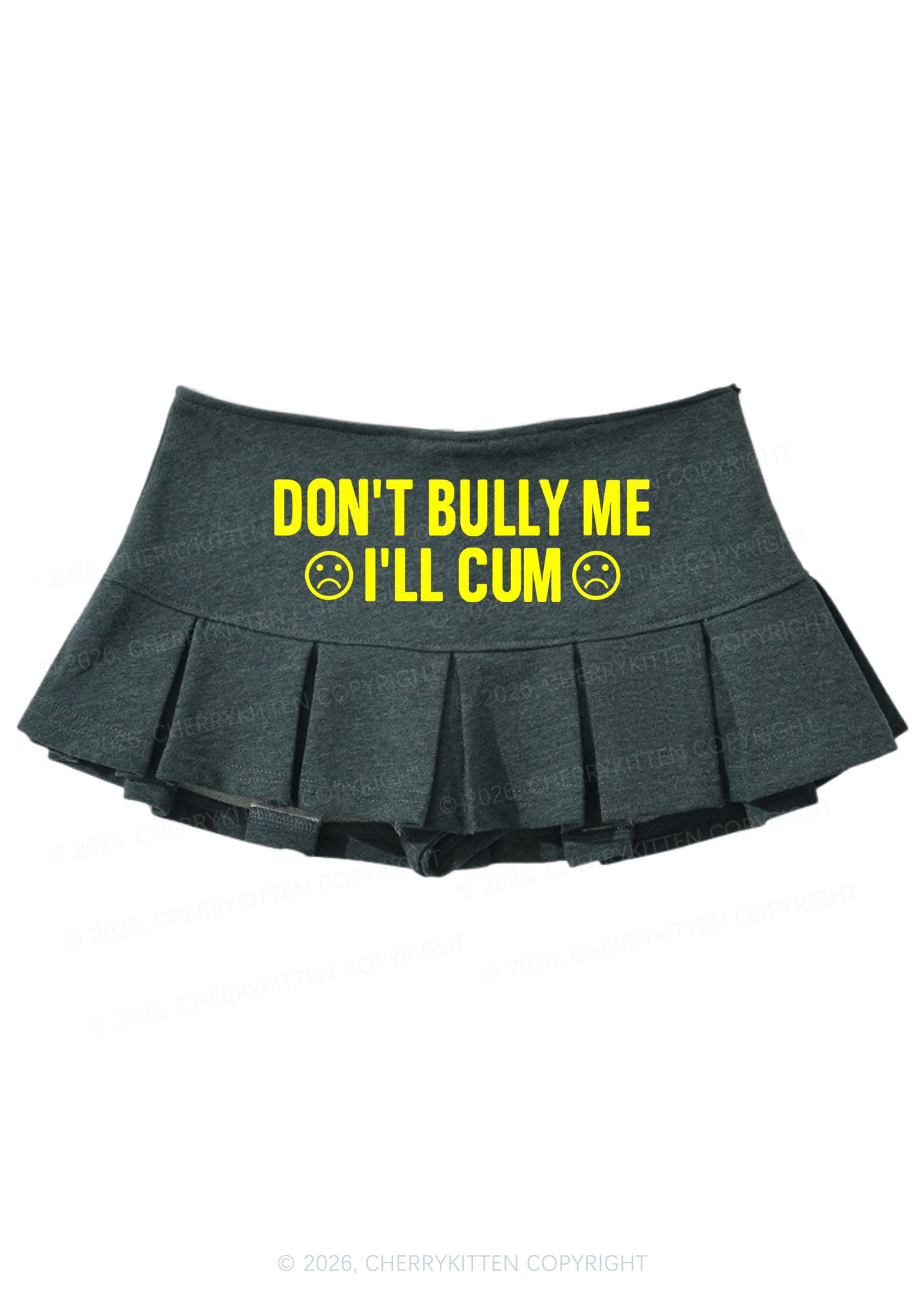 Dont Bully Me Y2K Mini Pleated Skirts Cherrykitten