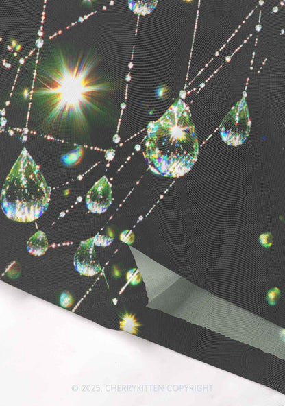 Dew Web Y2K Mesh Cami Tank Cherrykitten