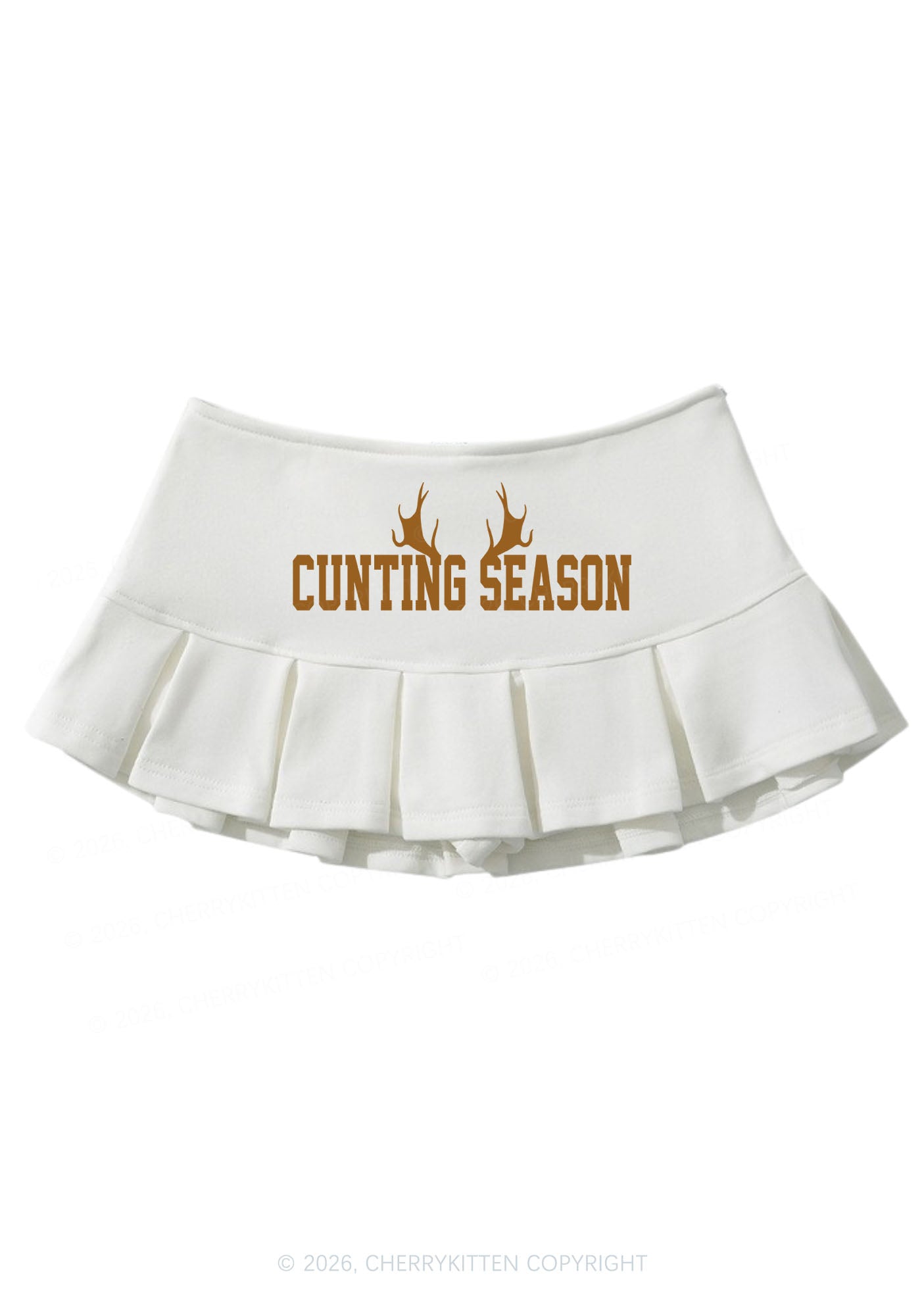 Cunting Season Y2K Mini Pleated Skirts Cherrykitten