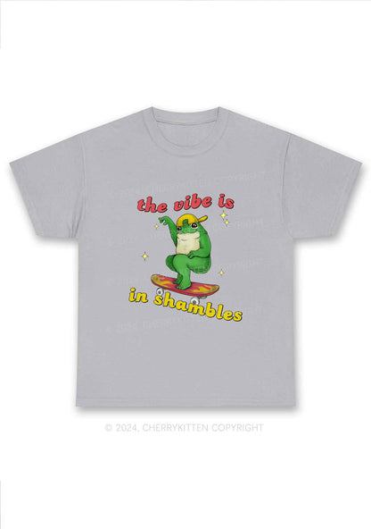 Shambles Vibe Y2K Chunky Shirt Cherrykitten