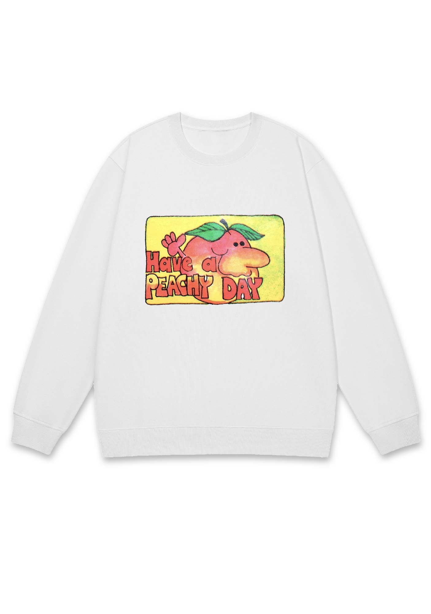 Have A Peachy Day Y2K Sweatshirt