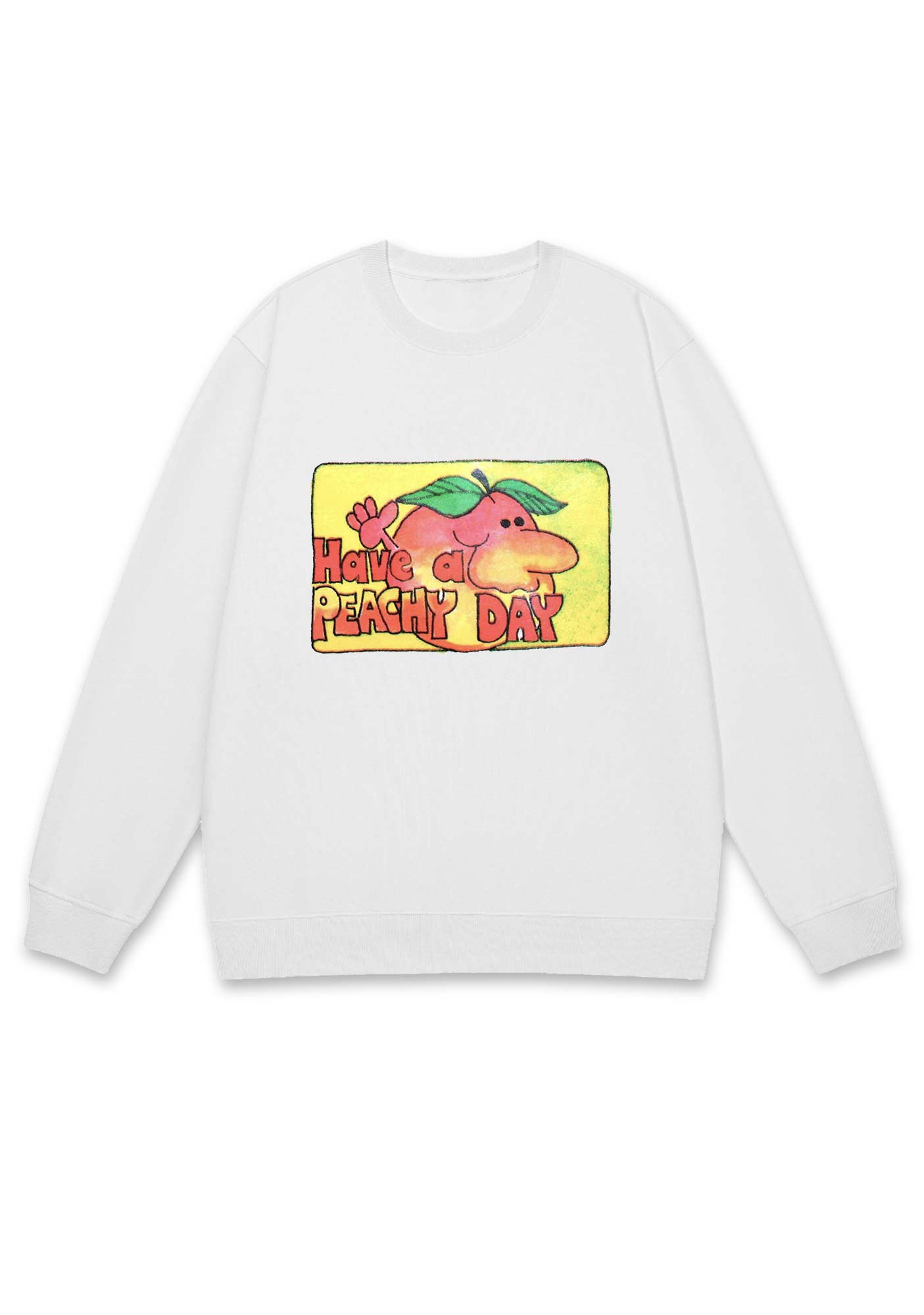 Have A Peachy Day Y2K Sweatshirt