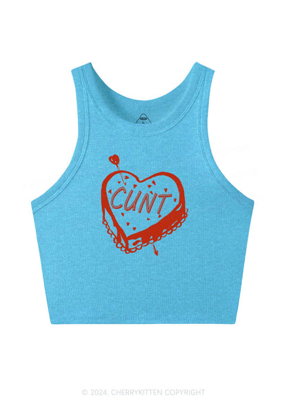 Cxxt Cake Y2K Valentine's Day Crop Tank Top Cherrykitten