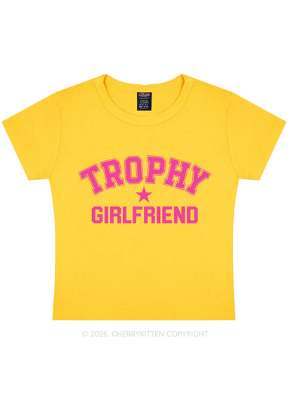 Trophy Girlfriend Y2K Baby Tee Cherrykitten