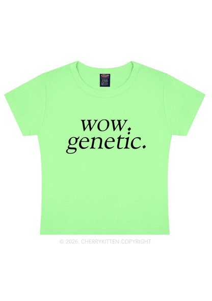 Wow Genetic HR Y2K Baby Tee Cherrykitten